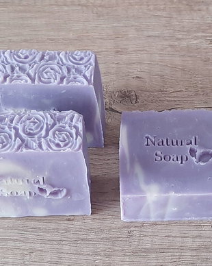 Sapun natural cu tei, lavanda si portocale