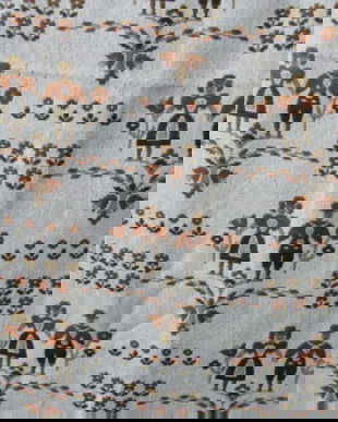 Set 2 draperii model rustic