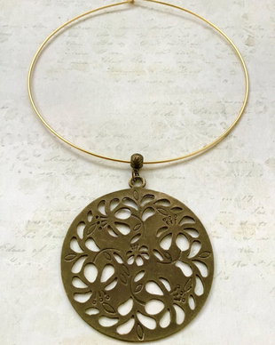 Pandantiv medieval zamac bronz