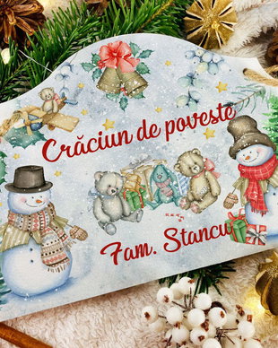 Semn Craciun - Magic Snowmans