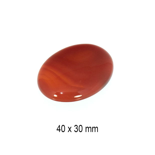 Cabochon Agata, 40 x 30 mm, CSP-334