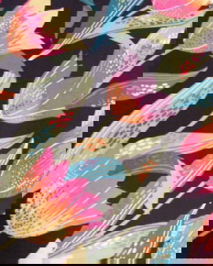 Cupon bumbac cu lalele