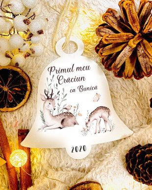 Globuri Scandinavian Winter - Oh my Deer
