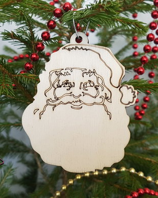 Globulet personalizat , Mos Craciun