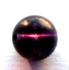 Margele sticla violet inchis transparent 8 mm cal. I