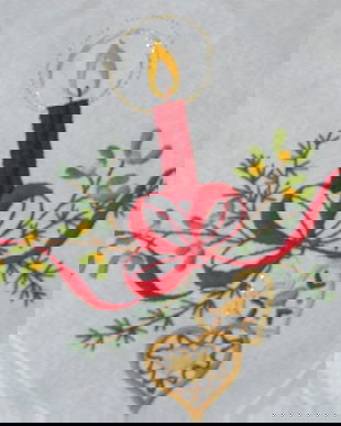 Mileu broderie Craciun