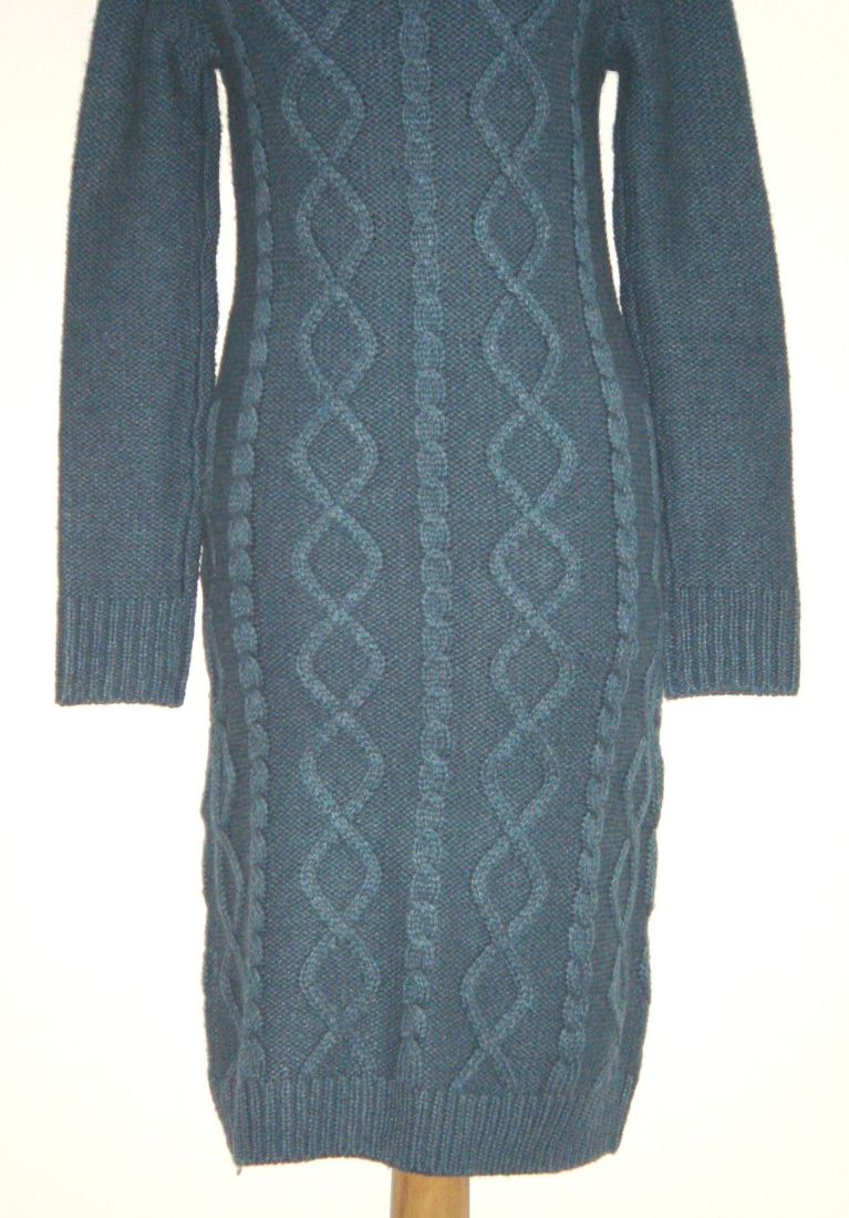Victoria's Secret - Rochie tricotata, cable knit, din amestec de lana