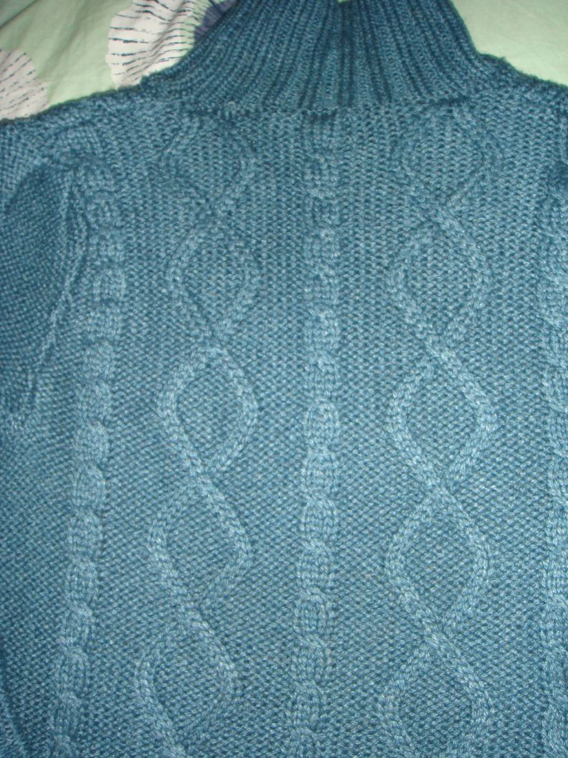 Victoria's Secret - Rochie tricotata, cable knit, din amestec de lana
