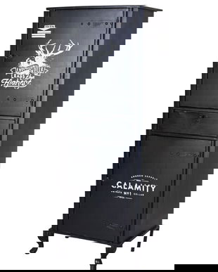 Dulap industrial din metal negru