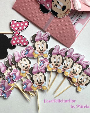Toppers baby Minnie mouse