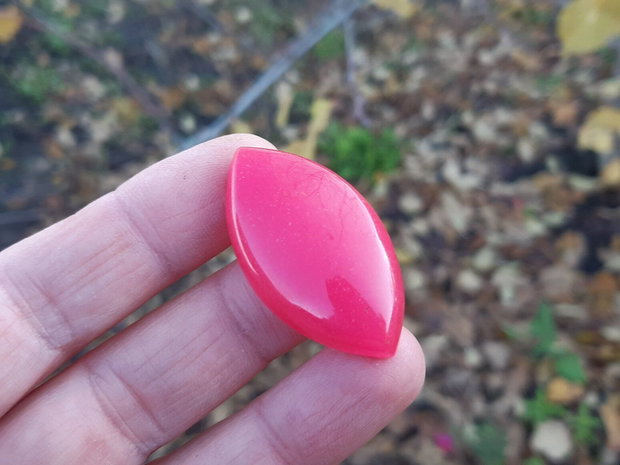 Cabochon jad