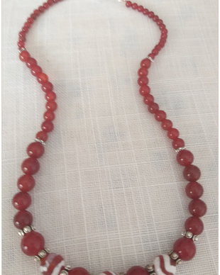 SET- CARNEOL SI AGATE TIBETANE DZI