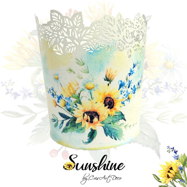 Ghiveci decorativ floarea soarelui - 130707