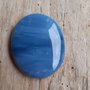 Cabochon opal albastru african 34x27 mm