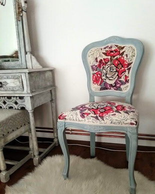 Scaun recondiționat-French Style