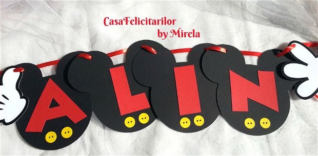 Rozete decorative tematica Mickey mouse