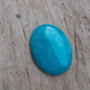 Cabochon amazonit, 40x30 mm