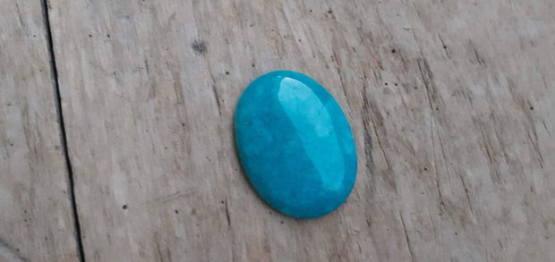 Cabochon amazonit, 40x30 mm