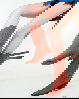 Cizme Cathy Portocalii