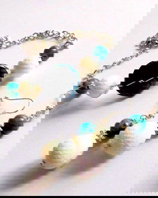 set coral alb si criocolla 36832