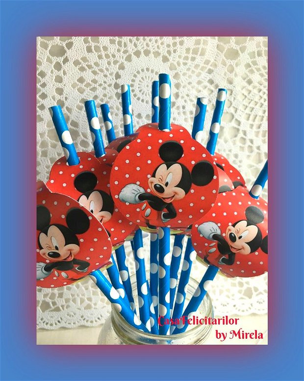 Toppers cu nume Mickey mouse