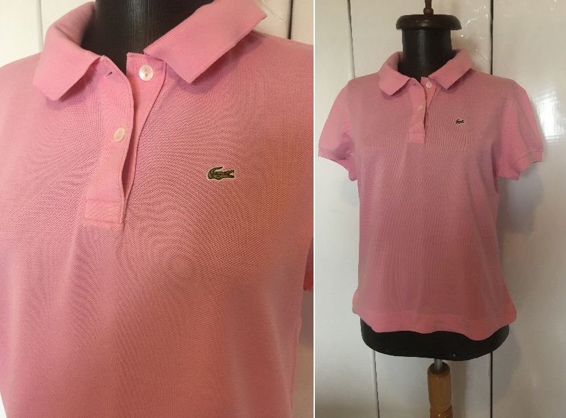 LACOSTE TRICOU BUMBAC ROSE