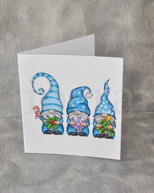 Mini felicitari de Craciun