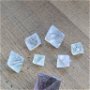 Fluorina octaedru - lot 7 buc. (MIN-7)
