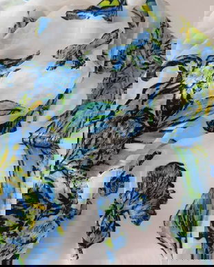 Esarfa  matase naturala , reproducere Vincent Van  Gogh , superba .