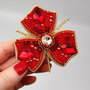 Vandut Brosa Red & Gold