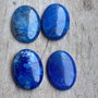 Cabochon lapis lazuli, 40x30 mm