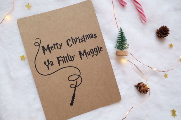 Felicitare Postcard Filthy Muggle