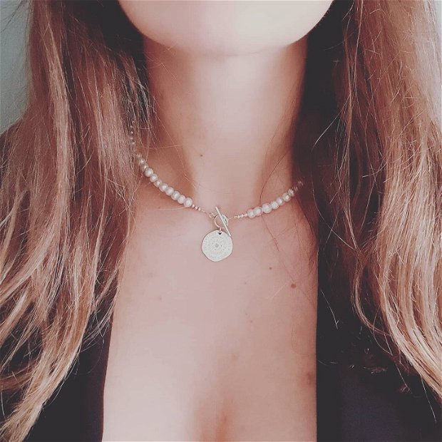 Colier perle naturale | Serendipity Amulet I |