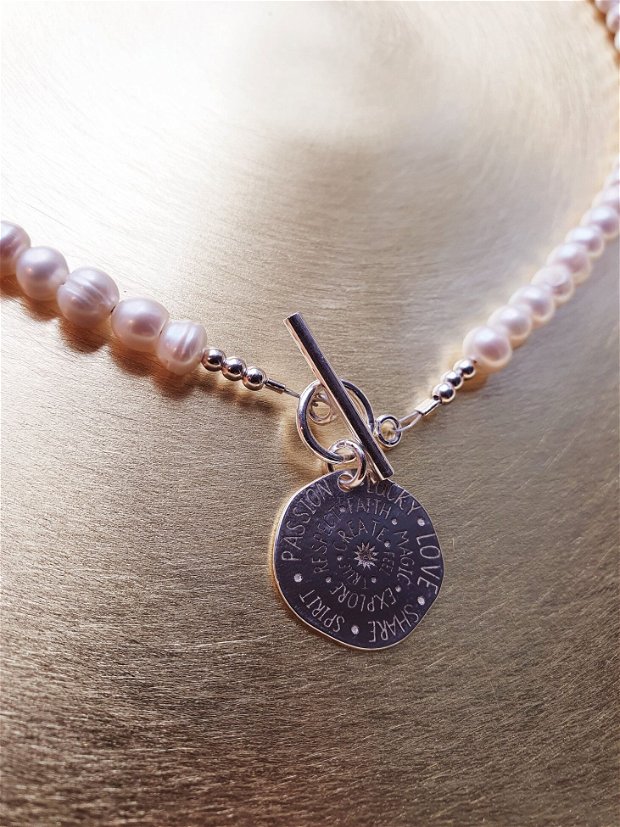 Colier perle naturale | Serendipity Amulet I |