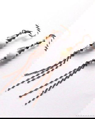 cercei coral alb 36846