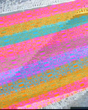 NOU-covoras handmade lana