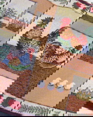 Husa perna decor country style