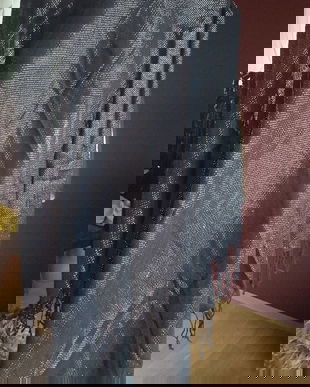 ESARFA DEOSEBITA, ELEGANTA , FIR ARGINTIU ,VILA