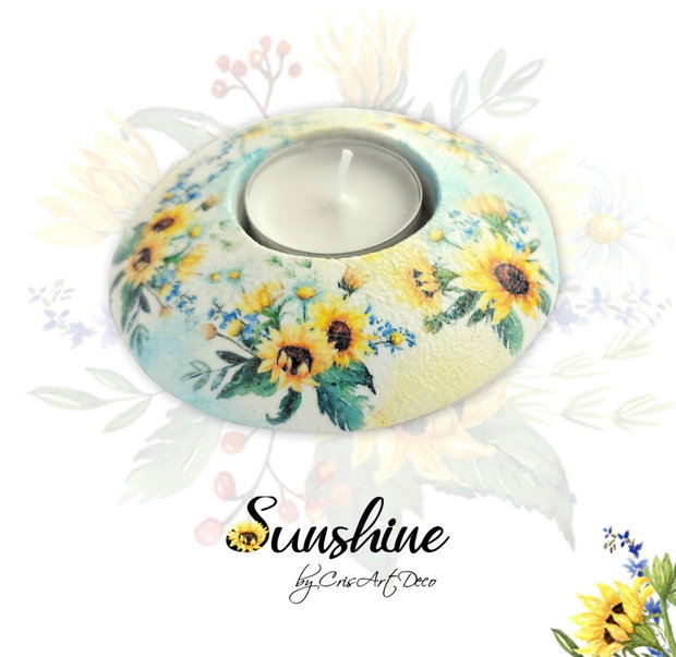 Suport lumanare - Floarea soarelui -Sunshine 123310