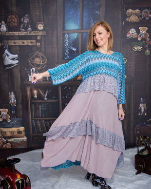 Rochie in valuri