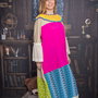 Rochie/bluza cu un  guler galben