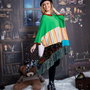 O bluza super larga ,cocheta si jucausa