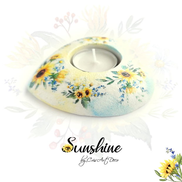 Suport lumanare - Floarea soarelui -Sunshine 123440