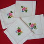 Set 4 servete brodate
