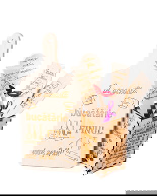 Set de bucatarie personalizat, 6 piese - Tocator, linguri si spatule in cutie suport din lemn "Finul este seful"