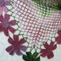 Esarfa crosetata-mohair