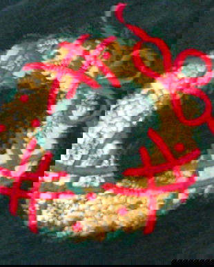 NOU-Set 3 prosoape brodate-Craciun