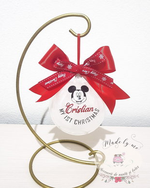 Glob sticla cu Mickey Mouse