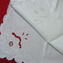 NOU-set 6 servete cu broderie