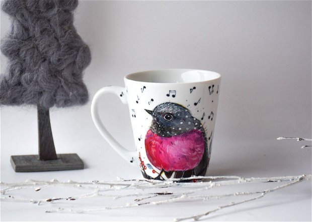 Cana Pink Robin - Birds Collection - Disponibil la comanda